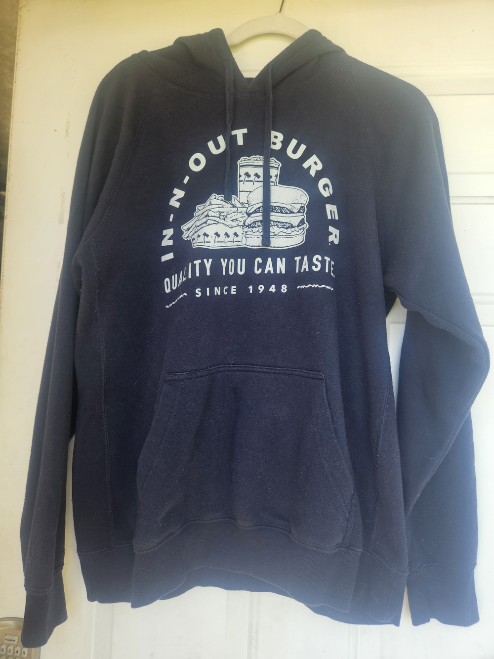 In-N-Out Burger Navy Pullover Hoodie for Men